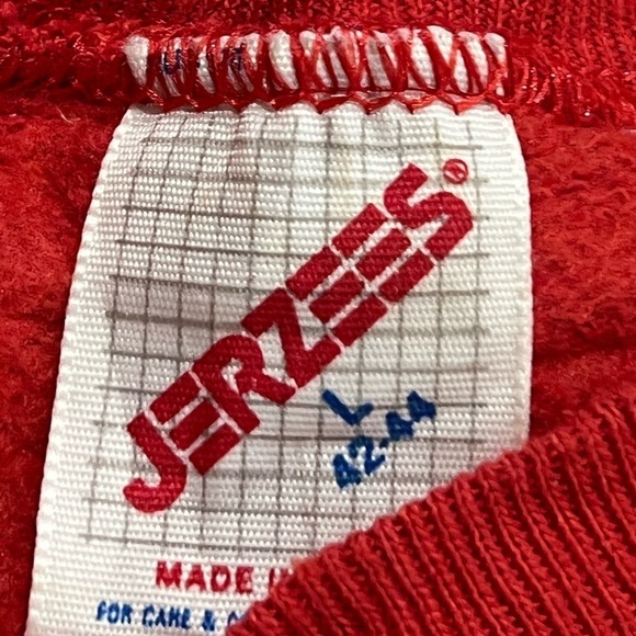 Vintage Scarecrow Halloween Pumpkin Fall Trick or Treat 1980s Sweatshirt - Picture 7 of 7